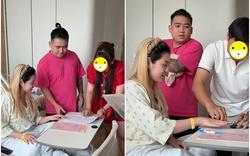 Sản phụ TP.HCM nhận sổ đỏ, lăn tay ngay tại bệnh viện nhờ sinh con gái