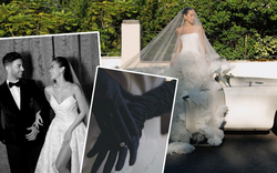 Ảnh cưới nét căng của em chồng Hà Tăng lên thẳng tạp chí châu Âu: Váy và nhẫn cưới "khủng" được hé lộ