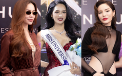 Hương Giang bật khóc nhận sash tại họp báo Miss Universe Vietnam, Hồ Ngọc Hà - Chi Pu và nửa showbiz ủng hộ hết mình
