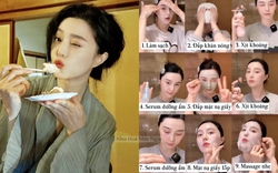 Chu trình dưỡng da 18 bước gây choáng của Phạm Băng Băng