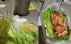 Dân mạng tranh cãi chuyện chàng trai 'đi ăn gói đồ thừa về cho người yêu'