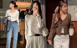 Không cần cầu kỳ, 5 cách mặc áo len màu trung tính sẽ giúp chị em sành điệu cả tuần