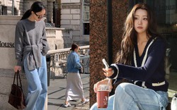 Áo len và quần jeans: Combo đẹp bất bại trong mùa lạnh, có rất nhiều cách diện để style luôn xịn