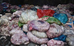 Rùng mình cảnh tượng bên trong cơ sở nấu mỡ bẩn giữa nghĩa trang: Hình ảnh khiến ai cũng kinh hãi