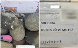 Bưu phẩm đặc biệt gửi qua đường bưu điện từ Hạ Long, tâm thư bên trong thùng xốp "gây bão" dư luận