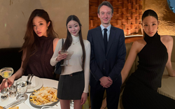 Hot girl vừa xinh vừa sang như tài phiệt Hàn, từng chụp hình với bạn trai Lisa