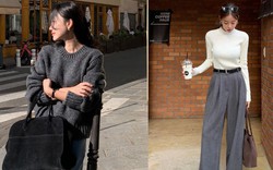 Áo len và quần ống rộng: Combo đơn giản nhất nhưng độ sành điệu là số 1 mùa đông này