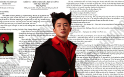 Tùng Dương vào đề thi, dọa các cháu học sinh "sẽ phải ám ảnh”