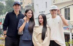 Doãn Hải My khoe chân dài thẳng tắp đọ sắc cùng ái nữ đại gia Minh Nhựa, khí chất tiểu thư gây sốt