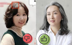 Với mái tóc bạc tự nhiên, phụ nữ trung niên nên uốn tóc, tạo độ phồng, nhìn sẽ trẻ và quý phái hơn