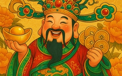 Đúng Rằm tháng 10 Âm lịch: Phúc khí tề tựu, cát tinh soi chiếu, 3 con giáp được Thần Tài ưu ái tột đỉnh