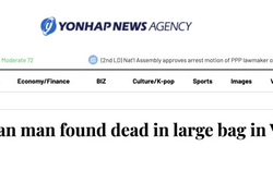 Thi thể người đàn ông trong túi xách ở TP.HCM là công dân Hàn Quốc