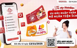 Tải app nhận deal hời: My Honda+ mở ra hàng triệu voucher hấp dẫn