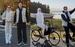 Đội trưởng tuyển Việt Nam nắm tay vợ Hoa khôi đại học Vinh viral khắp cõi mạng, vibe ngoài 30 vẫn quá đẹp, quá tình