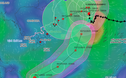 Bão số 15 giật cấp 13 di chuyển chậm trên Biển Đông, áp thấp nhiệt đới lạ thường có vào Nam Bộ?
