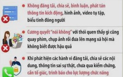 Công an thành phố Hải Phòng cảnh báo nóng về "vụ việc nghiêm trọng ở Lạng Sơn"