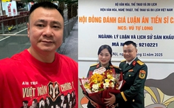 Vợ NSND Tự Long thông báo tin vui