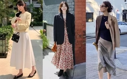 Có ít nhất 10 cách mặc áo khoác + váy đậm chất nữ tính, sang chảnh đẹp mê