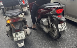 Thông tin bất ngờ vụ biển số xe "song sinh" 4 số 9 lưu thông trên phố Hà Nội