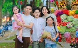 3 thiên thần nhỏ nhà Khánh Thi Phan Hiển đẹp như tranh