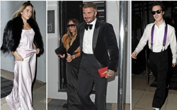 Nhà Beckham tưng bừng "trẩy hội" tới 1h sáng cùng dàn sao showbiz ăn mừng David được phong Hiệp sĩ
