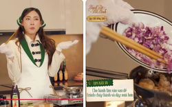 Hoa hậu Lương Thùy Linh nấu thịt rang cháy cạnh mà bị dân mạng "bóc phốt": Thực hư thế nào?