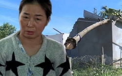 Vợ bất lực nhìn chồng bị tường đè tử vong trong cơn bão dữ