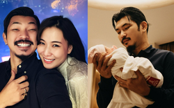 Nam diễn viên và vợ Hoa khôi đón con đầu lòng, Steven Nguyễn cùng cả dàn sao Việt nức nở!