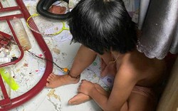 Bức xúc vụ việc cha xích chân con trong căn phòng bẩn thỉu