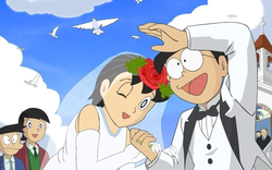 45 năm sau, Shizuka và Nobita liệu có hạnh phúc? Fan rơi nước mắt với chi tiết nhỏ này
