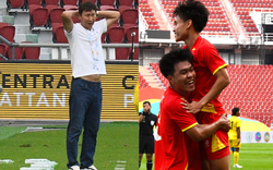 Chỉ đạo U22 Việt Nam cực căng, HLV Kim Sang-sik lộ luôn "bụng nước lèo"