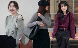 Phụ nữ sành điệu sẽ kết hợp chân váy đen với 5 mẫu áo trẻ trung