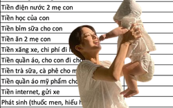 Mẹ đơn thân tiêu hơn 31 triệu/tháng: Bị chê tiêu hoang gấp mấy lần gia đình 3-4 người, nhưng nhìn kỹ từng khoản lại thấy hợp lý vô cùng