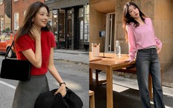 10 set đồ màu sắc rất dễ mặc trong mùa lạnh, giúp nàng nổi bật mà không sợ "sến"