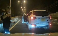 Xác minh video tài xế ô tô chặn đầu xe, chửi bới người đi đường ở Khánh Hoà