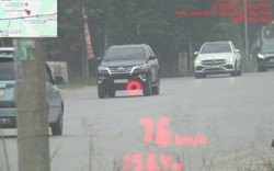 122 chủ xe vi phạm lỗi chạy quá tốc độ có biển số sau nhanh chóng nộp phạt nguội theo Nghị định 168