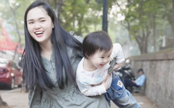 Vợ Duy Mạnh đu trend thuê "trạm tỷ" chụp ảnh nhưng netizen lại thắc mắc: "Chị mang bầu nữa hả"