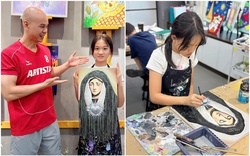 Con gái Phan Đinh Tùng: Mới 12 tuổi đã giành giải Nhất cuộc thi vẽ, tác phẩm được trưng bày tại bảo tàng danh giá nhất hành tinh