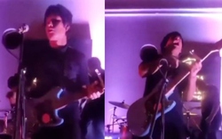 Bị điện giật, nam ca sĩ ngã gục trên sân khấu