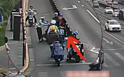 Nam shipper bất ngờ lên cơn động kinh khi đang đi giao đồ ăn, hiện trường khiến người đi đường hốt hoảng