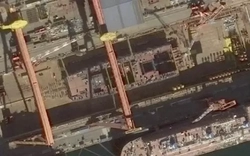 Hình ảnh chứng minh Trung Quốc đang chế tạo tàu sân bay chạy bằng năng lượng hạt nhân