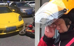 Shipper tông hỏng xe Porsche, bật khóc giữa đường nhưng chủ xe không bắt đền, còn đòi chi trả viện phí: Nhờ 1 câu nói!