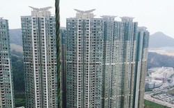 Bức ảnh chụp chung cư ở Hong Kong lúc này được nhiều người quan tâm