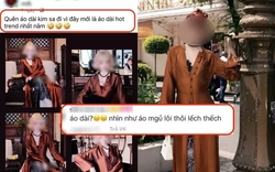 Lại thêm một mẫu áo dài Tết dấy lên "thị phi" khắp MXH: "Cách tân" hay "phản cảm"???