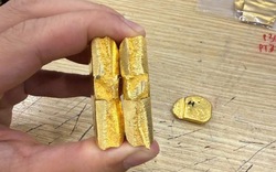 Vàng giả độn vonfram tái xuất, khó phân biệt bằng mắt thường