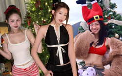 "Dáng xinh" tràn ngập newsfeed ngày Giáng sinh: Nhan sắc ai cũng vuýp vậy trời!