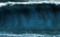 Vệ tinh của NASA đã chụp được một bức ảnh kinh hoàng về một trận sóng thần khổng lồ