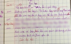 Học sinh tiểu học làm văn về cô giáo, ai ngờ tiết lộ luôn chuyện bác bảo vệ, cô phải hỏi lại: CÓ THẬT KHÔNG?