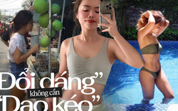 Không cần phẫu thuật thẩm mỹ, mẹ 1 con vẫn đổi dáng từ VÂM sang THON LEAN chỉ sau 1 năm, sẵn sàng "New year NEW BODY"