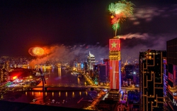 Pháo hoa rực sáng bầu trời, chào 2026!